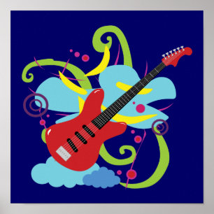 Póster Sonho Solo de Violão