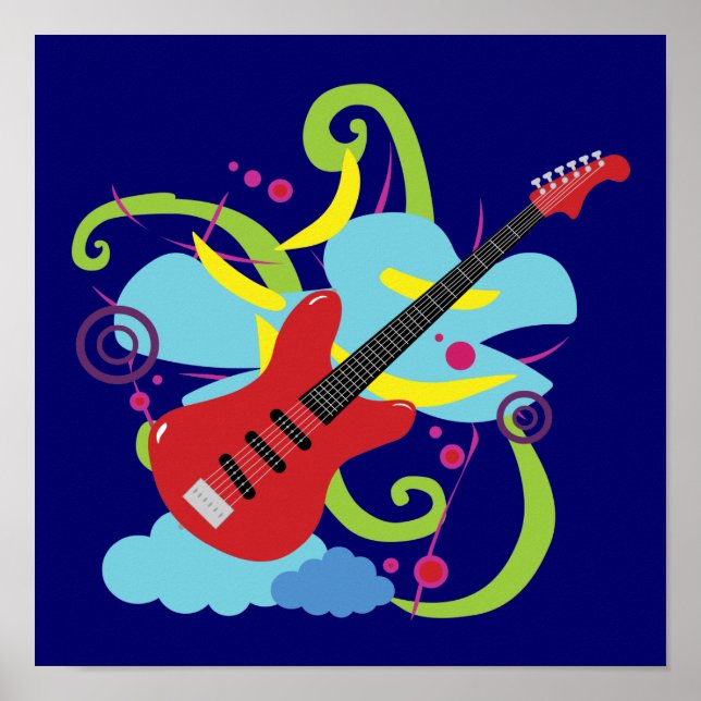 Póster Sonho Solo de Violão (Frente)