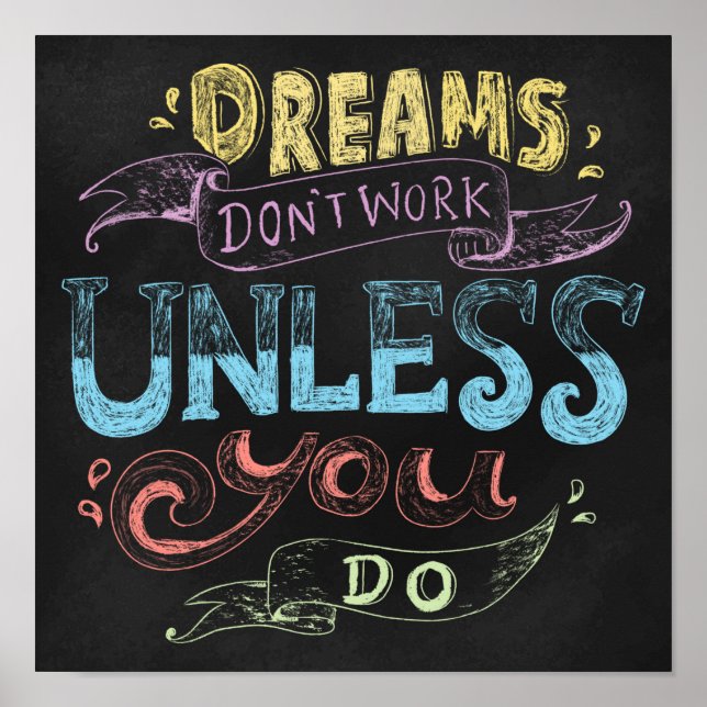 Poster Sonhos (Frente)