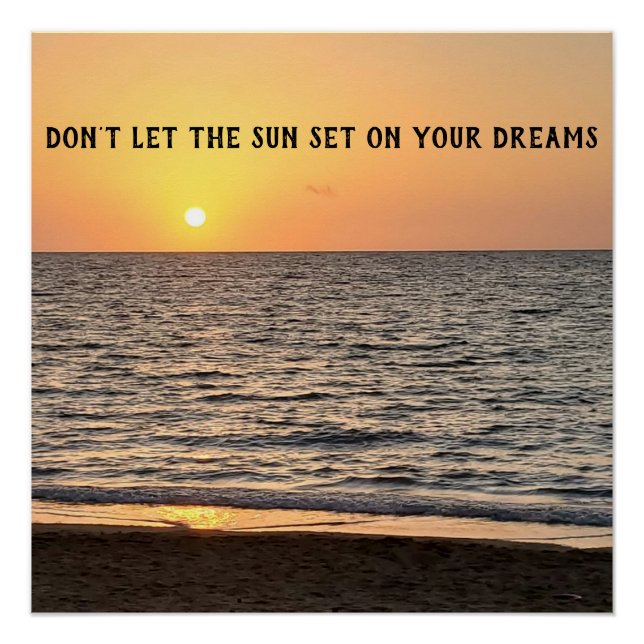 Póster Sonhos (Frente)