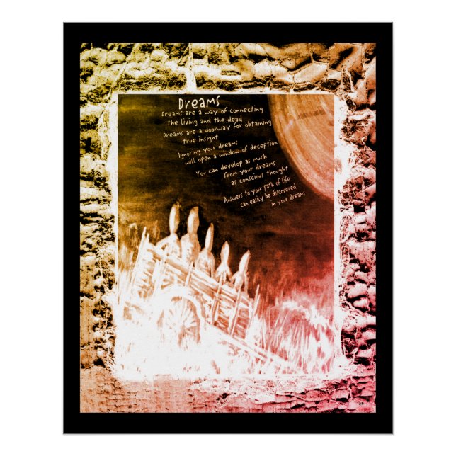 Póster Sonhos (Frente)