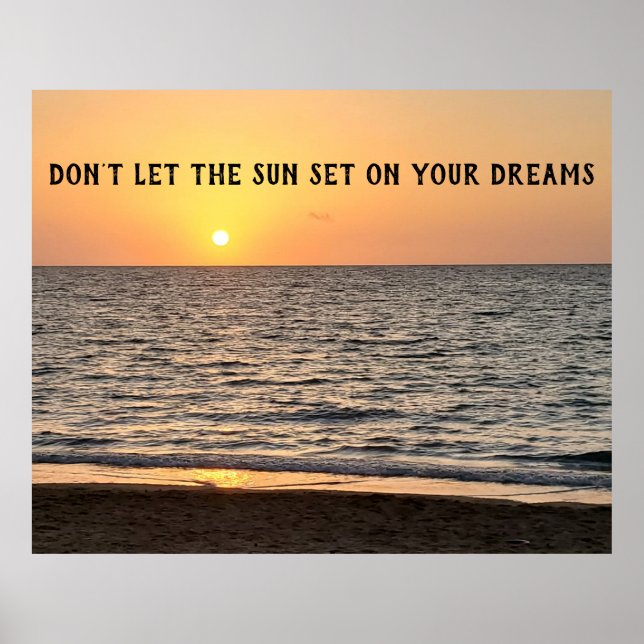 Poster Sonhos (Frente)