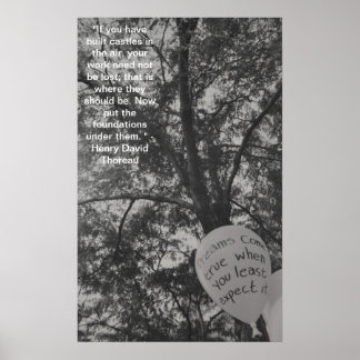 Póster Sonhos Acontecem