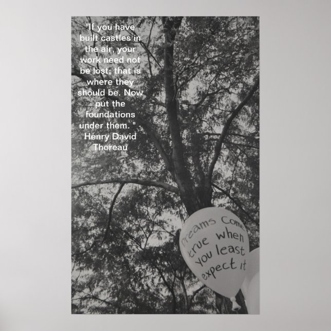 Póster Sonhos Acontecem (Frente)