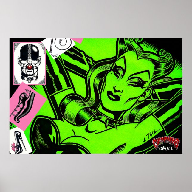 Poster Sonhos Carnívoros (Frente)