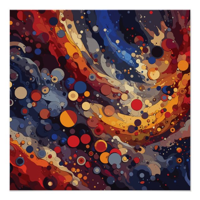 Póster Sonhos Celestiais (Frente)