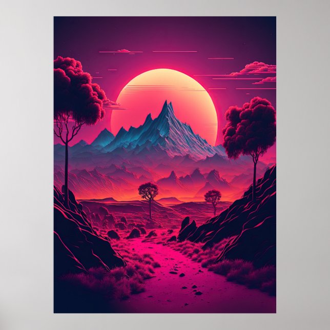 Poster Sonhos Cósmicos de um Horizonte Futuro (Frente)