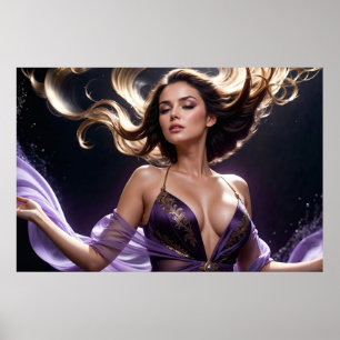 Poster Sonhos da Mulher Sedutora das Águas Roxas 6