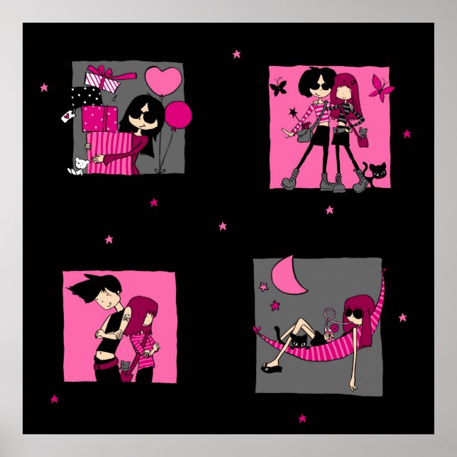 Poster Sonhos de adolescência (Frente)