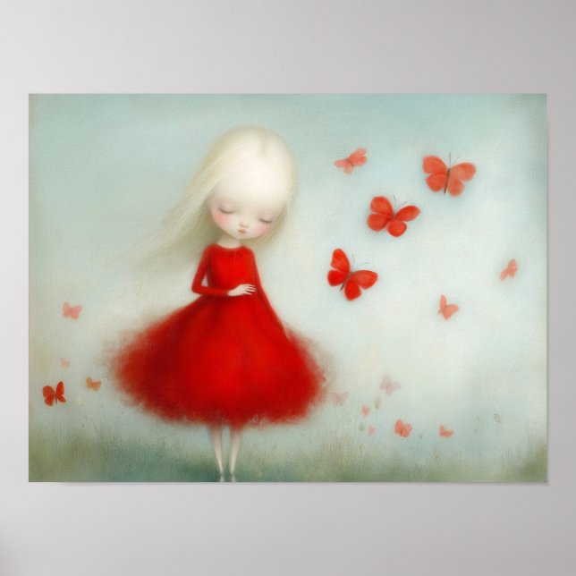 Poster Sonhos de Borboleta (Frente)