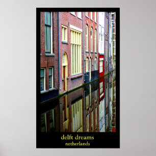 Póster sonhos de delft