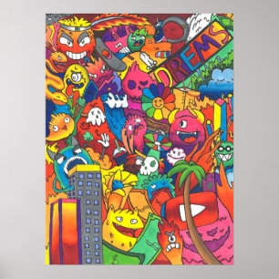 Poster Sonhos de Dodle