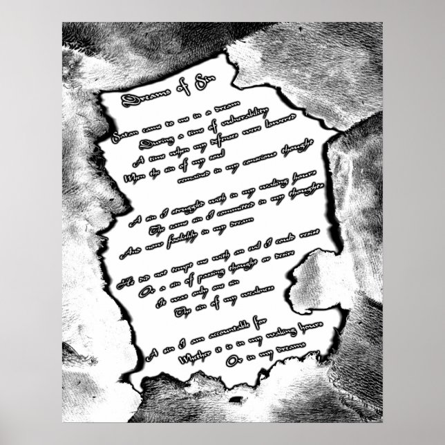 Póster Sonhos de Pinto (Frente)