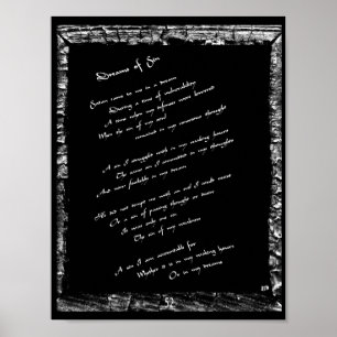 Póster Sonhos de Pinto