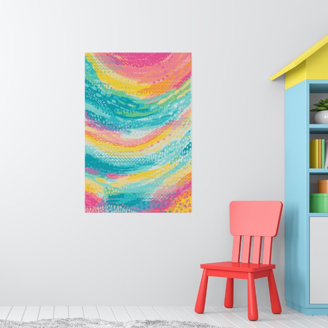 Poster Sonhos de Piscina tropical (Berçário 1)