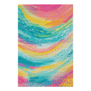 Póster Sonhos de Piscina tropical