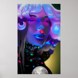 Poster Sonhos de um humor tão azul - Ken Gage Art