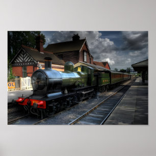 Poster Sonhos do Comboio: Trabalho de arte da Estrada de 