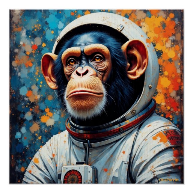 PÓSTER SONHOS DO ESPAÇO (Frente)