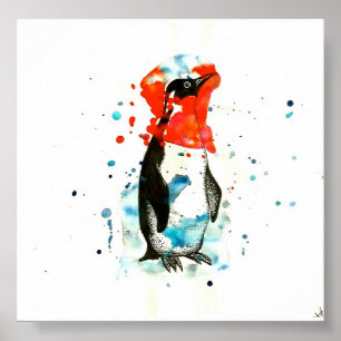 Póster Sonhos do pinguim