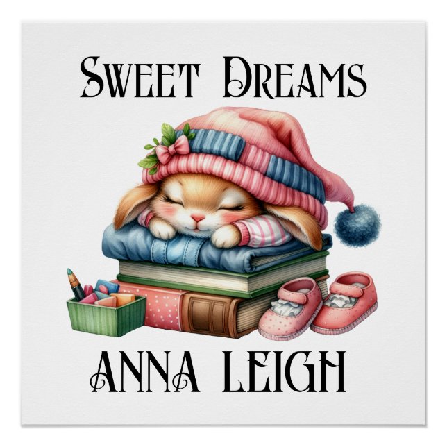 Póster Sonhos Doces e Preciosos (Frente)