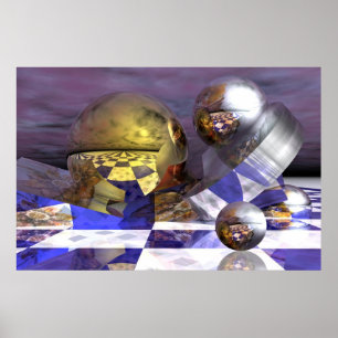 Poster Sonhos dourados