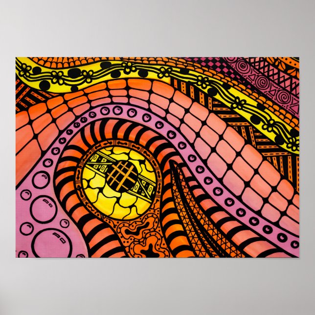 Poster Sonhos em Vermelho (Frente)