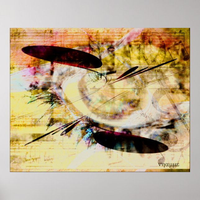 Póster Sonhos Musicais (Frente)