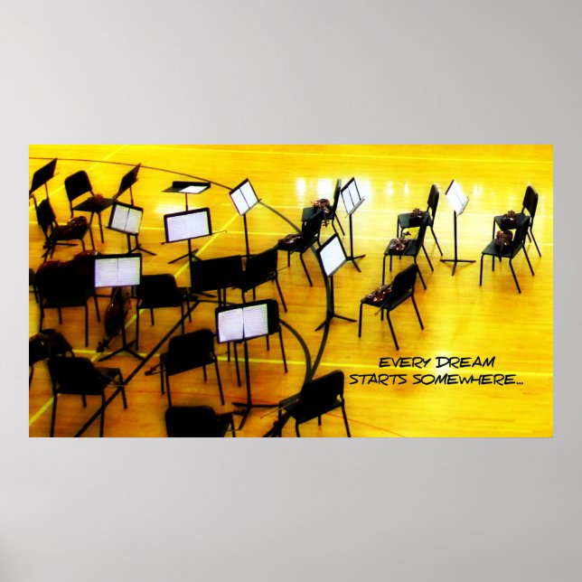 Póster Sonhos Musicais (Frente)