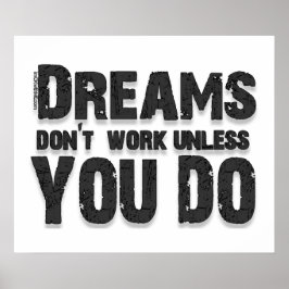 Póster Sonhos não funcionam