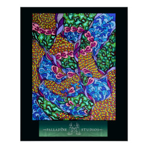 Póster "Sonhos Nunca Tocam a Terra" Poster brilhante