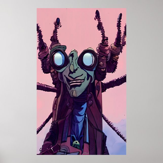 Poster Sonhos Radium - Ken Gage Art (Frente)