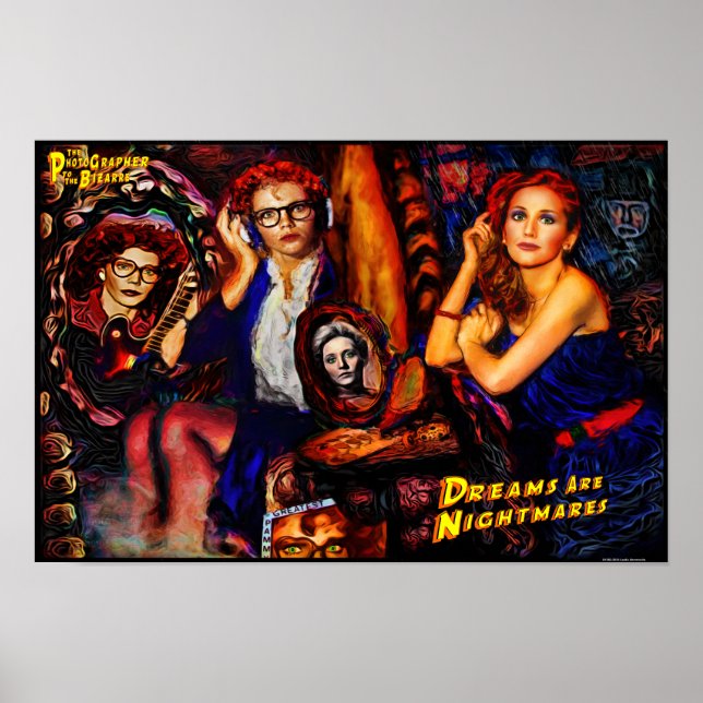 Poster Sonhos são pesadelos (Frente)