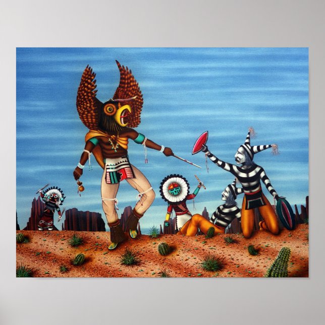 Póster "Sonhos Turquesa" (Frente)