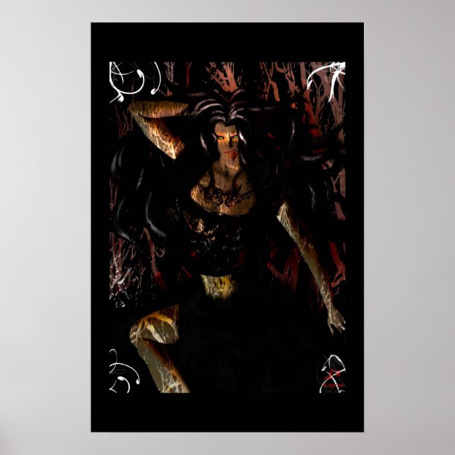 Póster Sonhos vampiros (Frente)