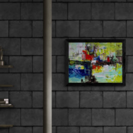 Póster "Sonhos Vívidos", Arte Abstrata