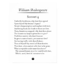 Sonnet 4 por William Shakespeare