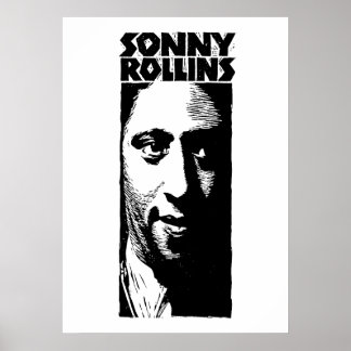 Poster Sonny Rollins Ilustrada
