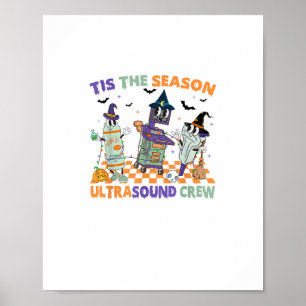 Poster Sonografia de Halloween Retro É a Temporada Ultras