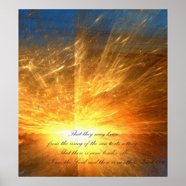 Póster Sonrise (Frente)