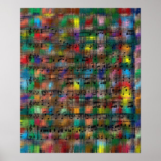 Póster Sons de cor (Frente)