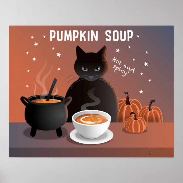 Poster Sopa de Abóbora (Frente)