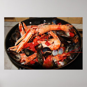 Poster Sopa do marisco