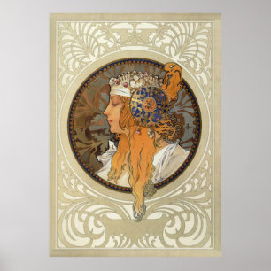 Poster Sophia by Alphonse Mucha