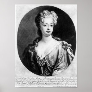 Póster Sophia Dorothea, rainha de Prússia