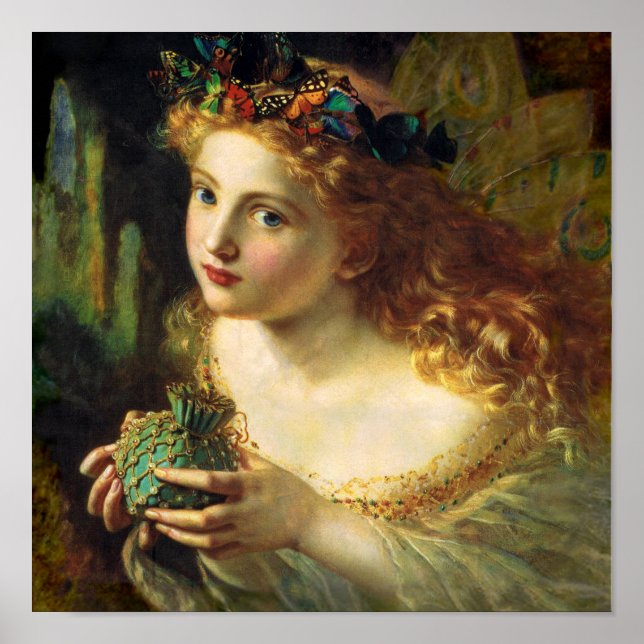 Poster Sophie Gengembre Anderson Fairy Art (Frente)