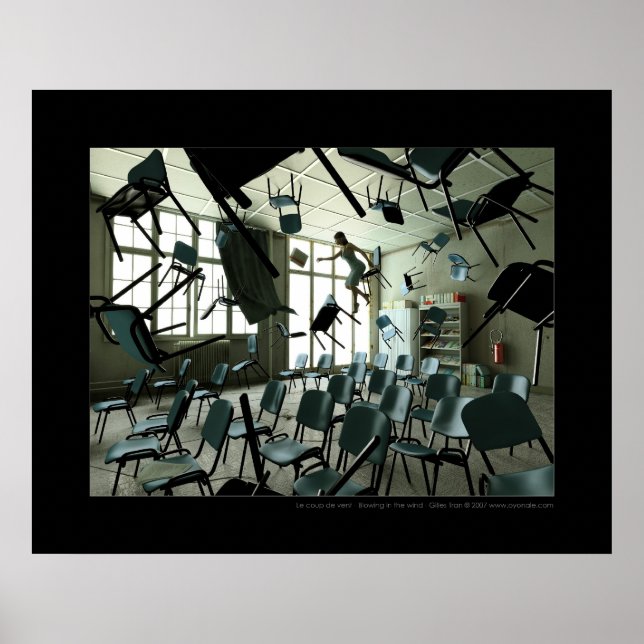 Poster Soprando o vento (Frente)