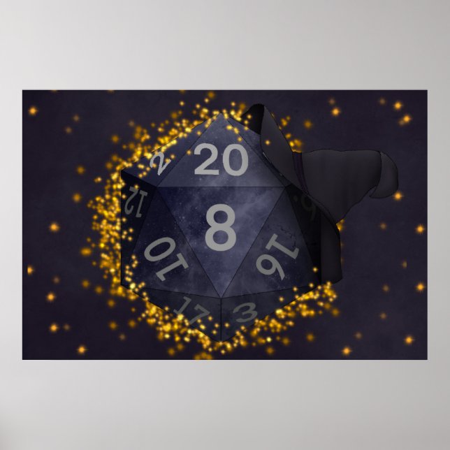 Poster Sorcerer d20 (Frente)