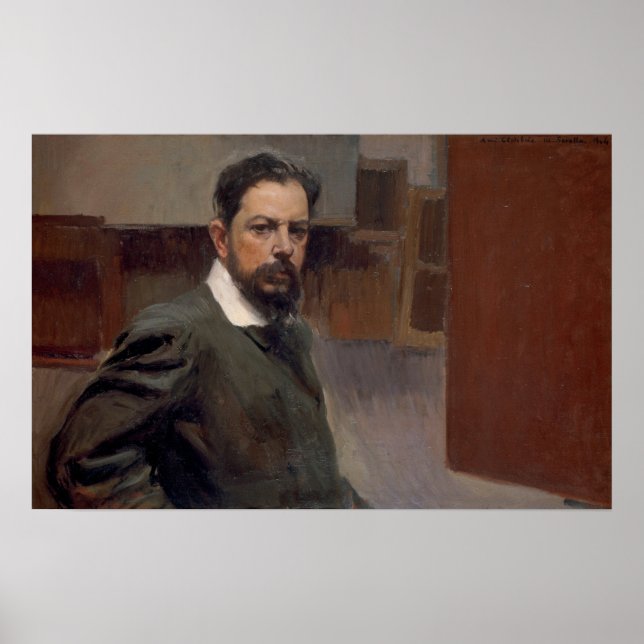 Poster Sorolla - Auto-retrato (Frente)