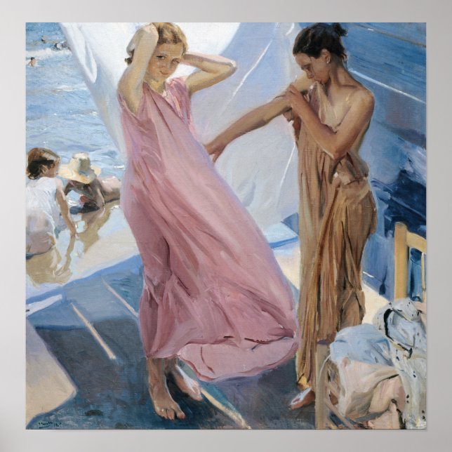 Poster Sorolla - Depois do Banho (Frente)